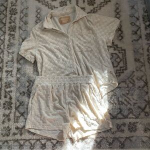 Araminta James size small pj set worn twice